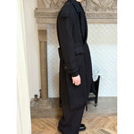 Long Wool Double-Breasted Overcoat 4