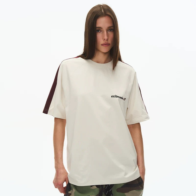 6060193052021,6060193052022,6060193052023,6060193052024, Loose Crew Neck T-Shirt