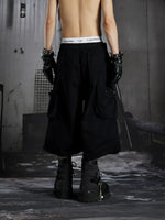 Loose Fit Cargo Capri Pants 4