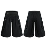 6087111016255,6087111016256,6087111016257,6087111016258,6087111016259, Loose Fit Cargo Capri Pants