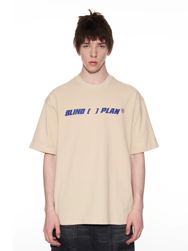 Loose Fit Crew Neck Logo T-Shirt 4