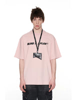 4994982638536,4994982638541,4994982638546,4994982638551, Loose Fit Crew Neck Logo T-Shirt