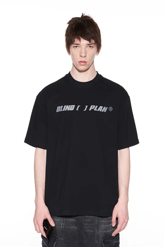 4953524709123,4953524709124,4953524709125,4953524709126, Loose Fit Crew Neck Logo T-Shirt