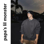 5943367404934,5943367404935,5943367404936,5943367404937,5943367404938, Loose Fit Crew Neck Pullover Sweatshirt