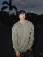 Loose Fit Crew Neck Sweatshirt 2