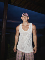 Loose Fit Hollowed-Out Knit Vest 1