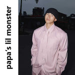 5902038521233,5902038521234, Loose Fit Long-Sleeve Button-Down Shirt