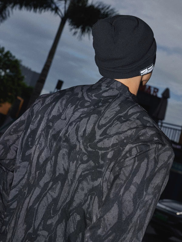 Loose Fit Printed Long-Sleeve Shirt 4