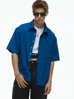 Loose-Fit Short-Sleeve Shirt and Pants Set 2