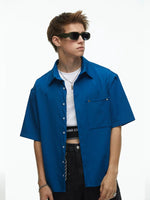 Loose-Fit Short-Sleeve Shirt and Pants Set 4