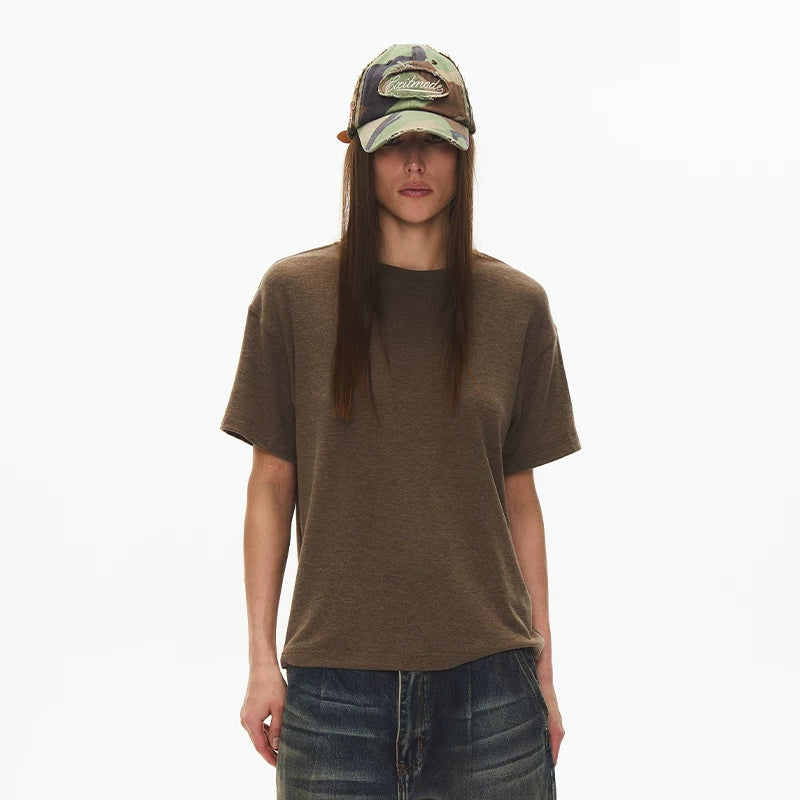 6225406606155,6225406606156,6225406606157,6225406606158, Loose-Fit Stretch Short Sleeve T-Shirt