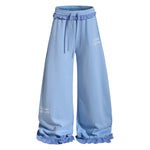 6241856334816,6241856334817,6241856334818,6241856334819, Loose Fit Sweatpants with Plaid Waistband