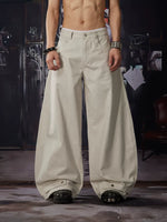 Loose Fit Wide-Leg Cargo Pants 1