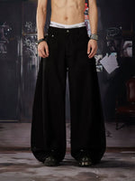Loose Fit Wide-Leg Cargo Pants 2