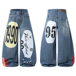 6101982436743,6101982436744,6101982436745,6101982436746, Loose-Fit Wide-Leg Graphic Print Jeans