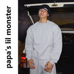 5948670821106,5948670821107,5948670821108,5948670821109,5948670821110, Loose-Fitting Crew Neck Pullover Sweatshirt