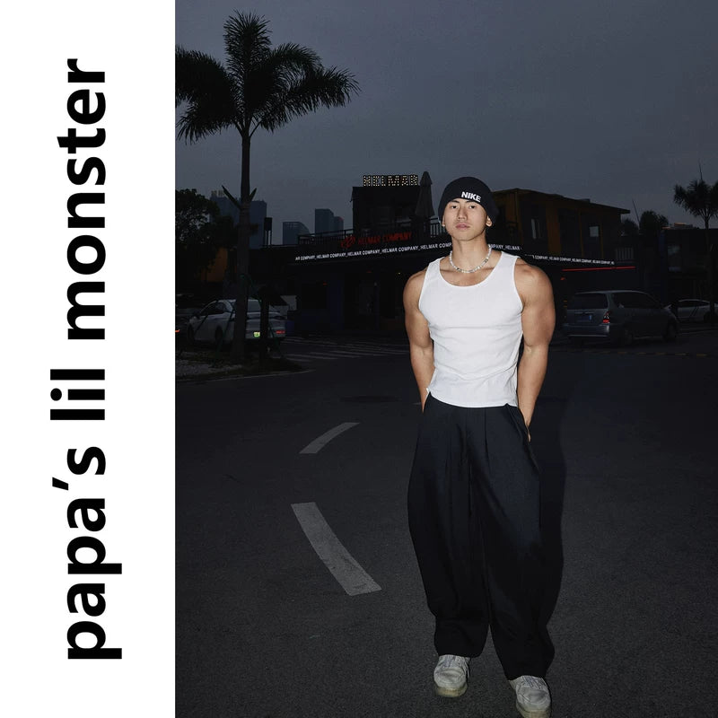 5945161201756,5945161201757,5945161201758,5945161201759, Loose-Fitting Suit Jacket and Pants Set
