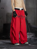 Loose Pleated Streetwear Pants 3