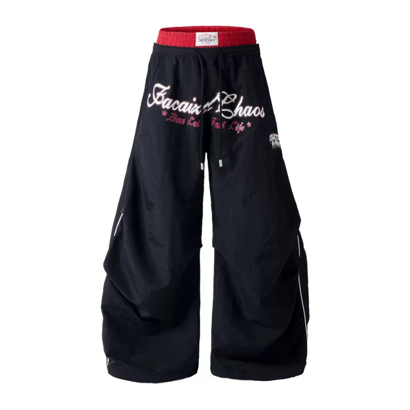 6087864109656,6087864109657,6087864109658,6087864109659, Loose Pleated Streetwear Pants