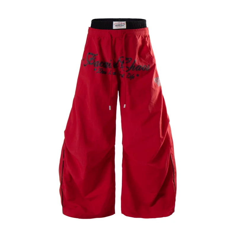 6087864109660,6087864109661,6087864109662,6087864109663, Loose Pleated Streetwear Pants