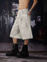 Loose Straight Denim Shorts 2