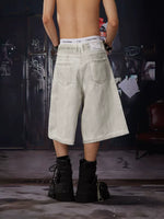 Loose Straight Denim Shorts 4