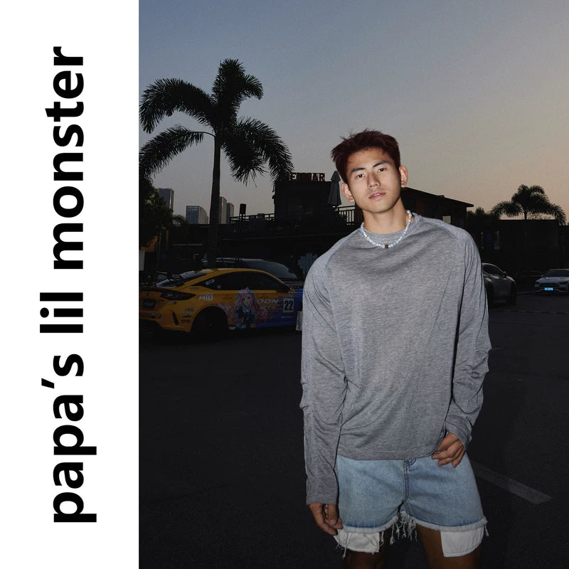 6210739867730,6210739867731,6210739867732,6210739867733, Lyocell Blend Crew Neck Long Sleeve Shirt