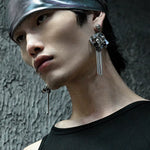 5643778860003, Mechanical Punk Ear Clip Earrings