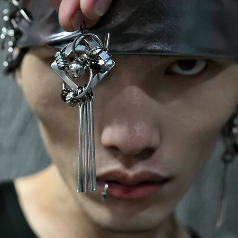5643778860005, Mechanical Punk Ear Clip Earrings