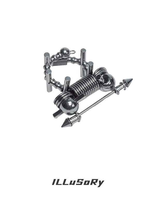 Mechanical Punk Finger Ring 5