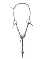 Mechanical Tie Statement Necklace 5