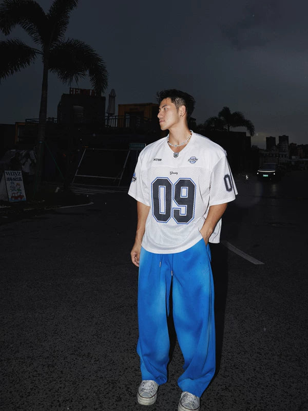 Mesh Breathable Short-Sleeve Digital Sports Jersey 5