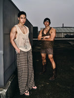 Mesh Hollow-Out Floral Knitted Vest 2