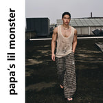 6095895248161,6095895248162,6095895248163, Mesh Hollow-Out Floral Knitted Vest