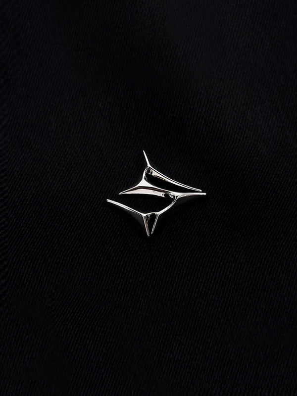 Metal Geometric Stud Earrings 5