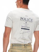 Military Badge Print Short-Sleeve T-Shirt 4