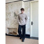 Minimalist Asymmetric Button Blazer Jacket 1