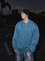 ,5944696237316,5944696237317,5944696237318,5944696237319,5944696237320, Minimalist Crew Neck Long Sleeve Sweatshirt