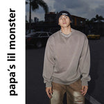 5944696237306,5944696237307,5944696237308,5944696237309,5944696237310, Minimalist Crew Neck Long Sleeve Sweatshirt