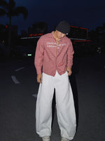 Minimalist Curved Blade Wide-Leg Pants 2
