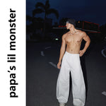 5960801700873,5960801700874,5960801700875, Minimalist Curved Blade Wide-Leg Pants