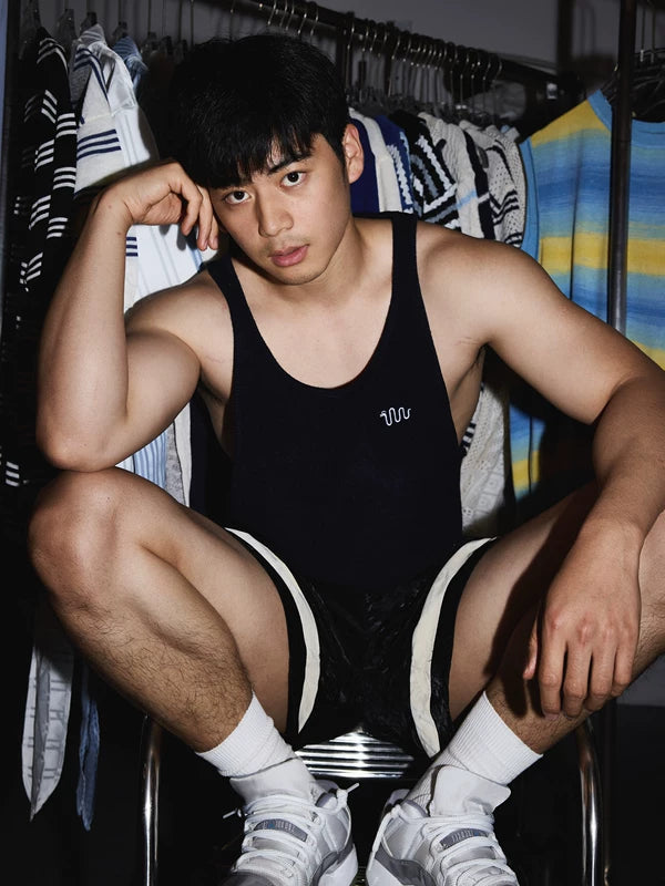 Minimalist Embroidered Slim Fit Vest 3