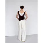 Minimalist Layered Colorblock Tank Vest 5