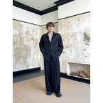 Minimalist Long-Sleeve Shirt with Tie Detail 2