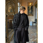 Minimalist Plush Long Trench Coat 3