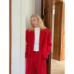 Minimalist Suit Jacket with Ribbon Detail 3