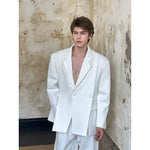 Minimalist Tailored Suit Jacket and Pants Set 2