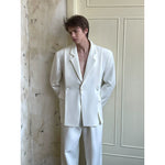 Minimalist Tailored Suit Jacket and Pants Set 4