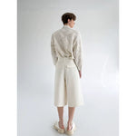 Minimalist Wide Leg Casual Shorts Pants 2
