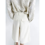 Minimalist Wide Leg Casual Shorts Pants 5